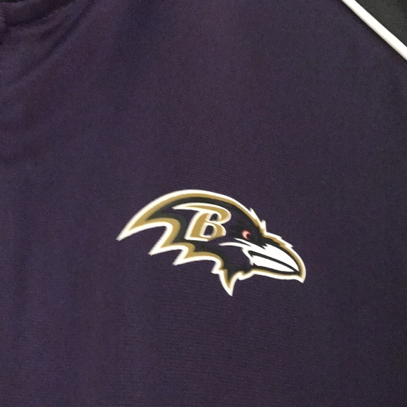 🏈 BALTIMORE RAVENS G3 4 HER TRACK JACKET NWT! WOMENS XL, FIRST 2 PICS ARE STOCK - Picture 7 of 12